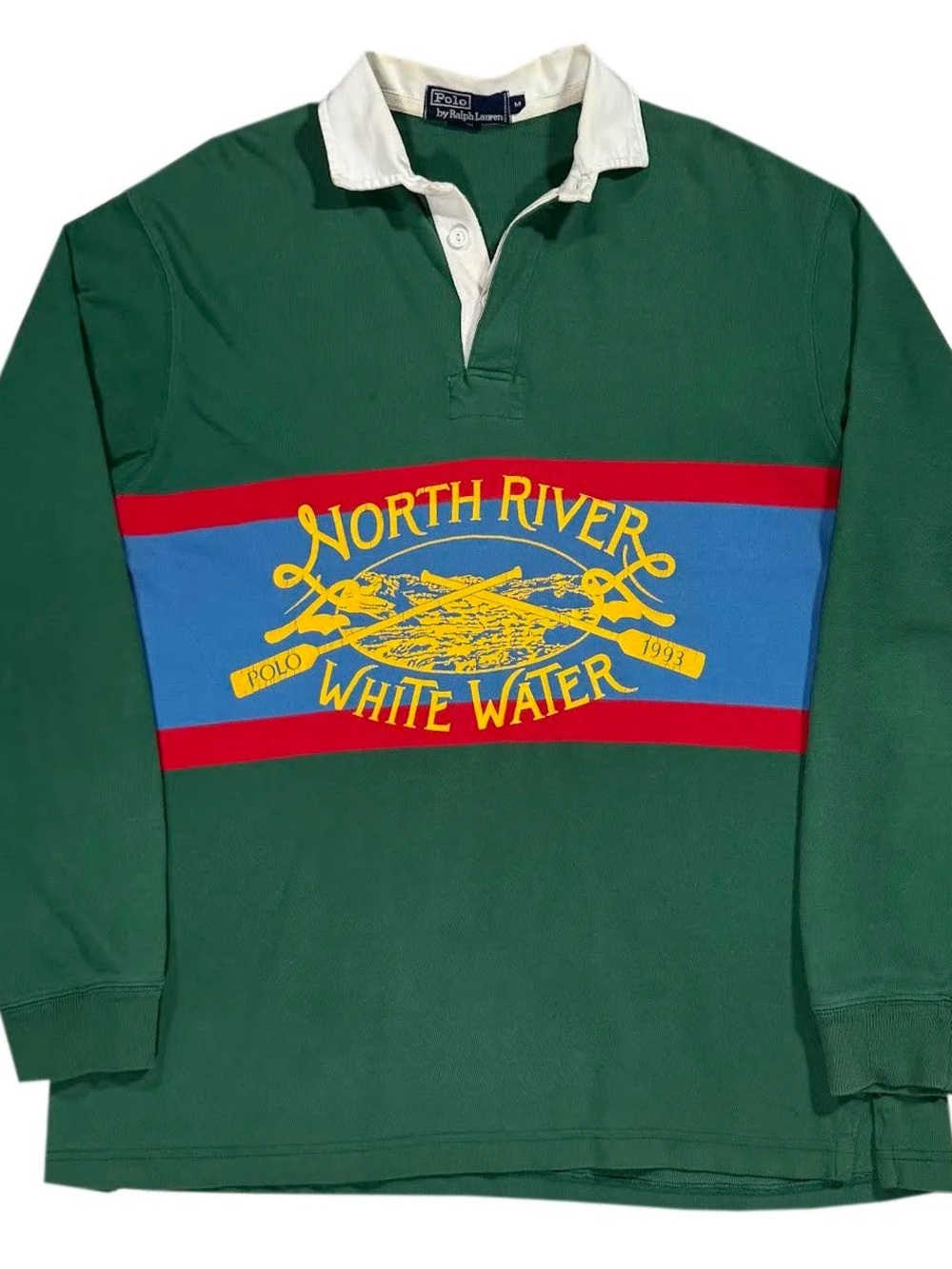 Vintage Polo Ralph Lauren North River White Water Rugby (Size M)
